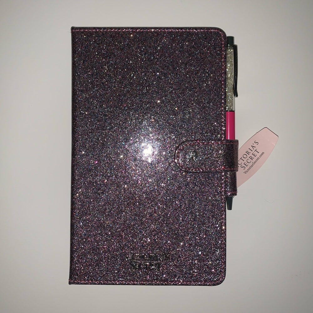 NWT Victoria’s Secret Glitter Journal w/ Pen